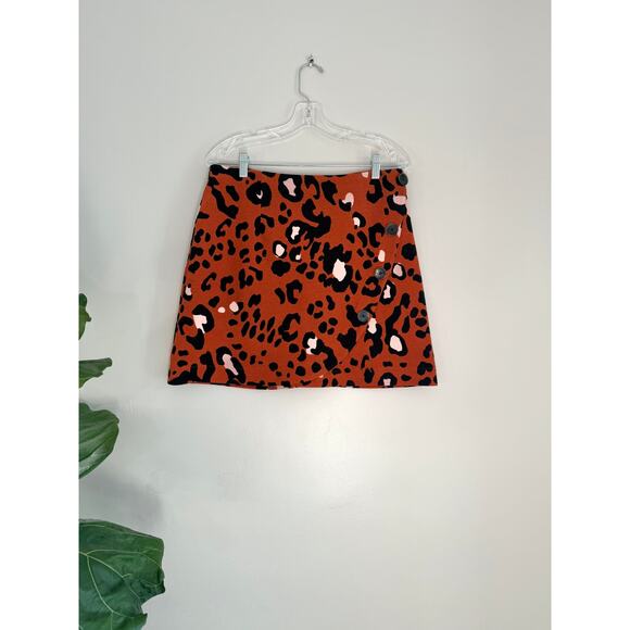 Maeve by Anthro leopard skirt M - Picture 7 of 7